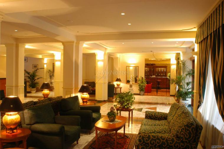Eleganti spazi dell'Hotel Azzolini