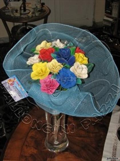 Bouquet di roselline realizzate con i palloncini - Palloncini Pazzi