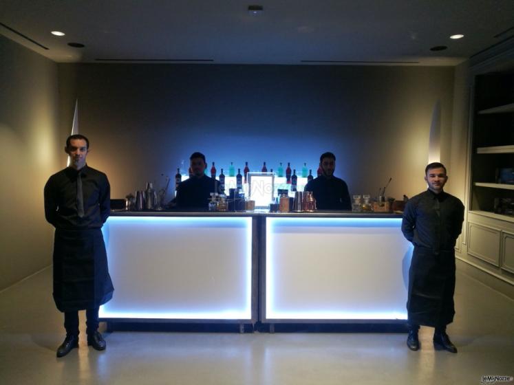 Barman Milano Eventi - Bancone metallic