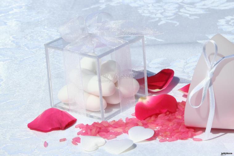 Papery Wedding - Cubo trasparente confetti