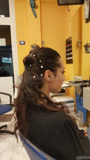 Rosa Laguardia Hair Style - Le prove di acconciatura e trucco