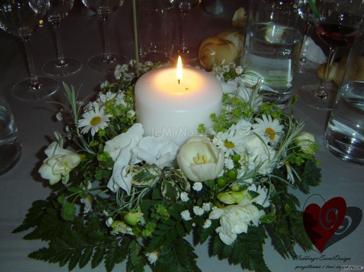 Centro tavola erbe aromatiche - Wedding&Event Design