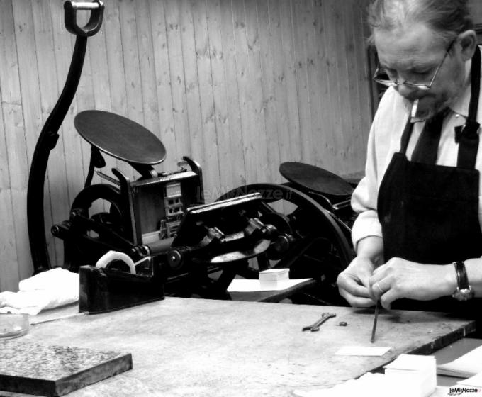 Le macchine per una produzione antica
archeologia industriale - Daniele Milani tipografo