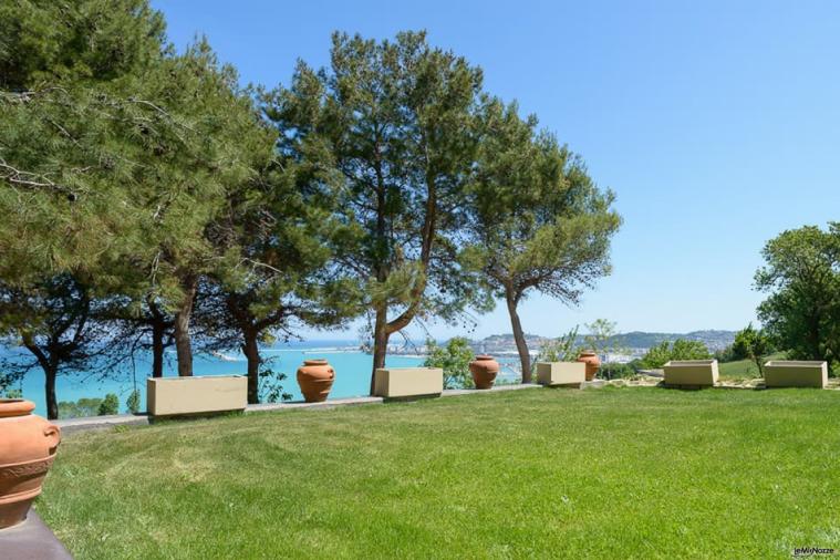 Villa Krizia - La terrazza e la vista sul mare