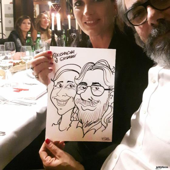 Caricaturista Diego Corazon - Intrattenimento per il matrimonio a Vicenza