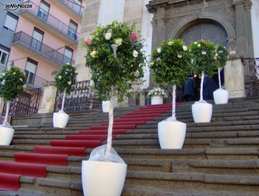 Addobbi e fiori per matrimonio ad Aci Sant'Antonio (Catania) di Scalia Fiori