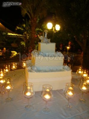 Torta nuziale di Valentino Catering, servizio catering a Palazzolo Acreide (Siracusa)