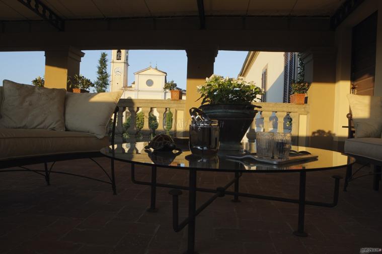 Asilo Masi - Residenza d'epoca - Dettaglio della veranda della location