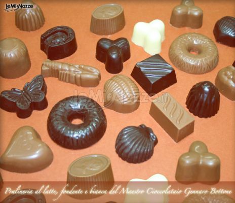 Cioccolatini tutti i gusti per il matrimonio