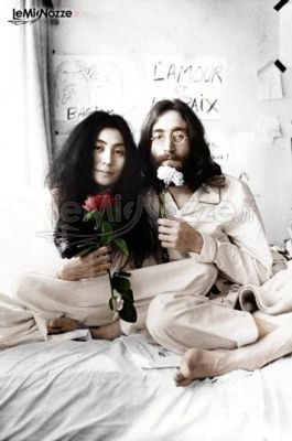 John Lennon e Yoko Ono