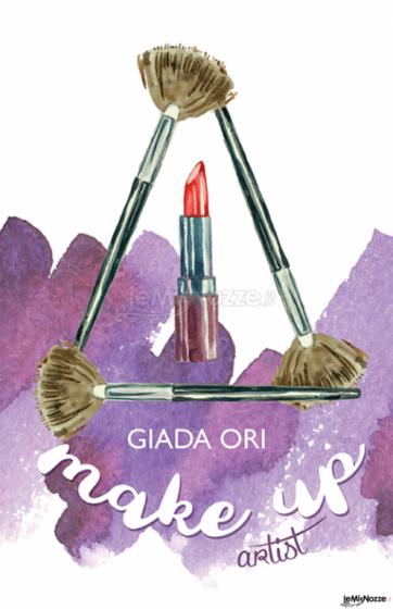 Logo Giada Ori Make Up Artist
