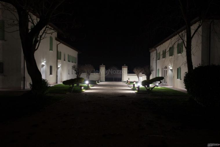 Villa Grazia Cattania - Viata panoramica notturna della Villa