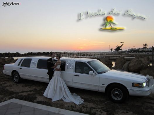 L'Isola dei Sogni - Limousine bianca per le nozze
