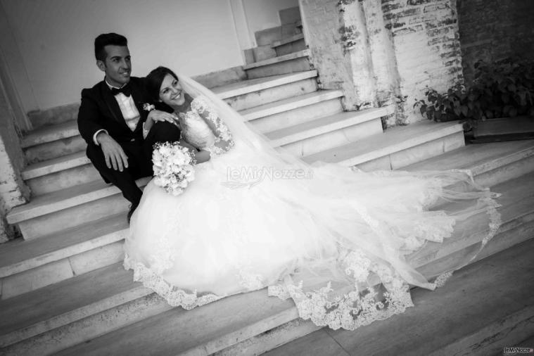 Nicola Ricciardi Photographer -Gli sposi sulle scale