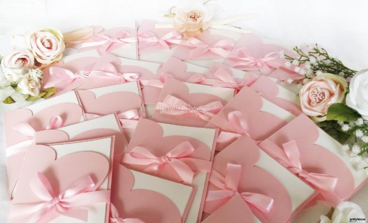 Partecipazioni Bijoux - Collezione cuore rosa quarzo