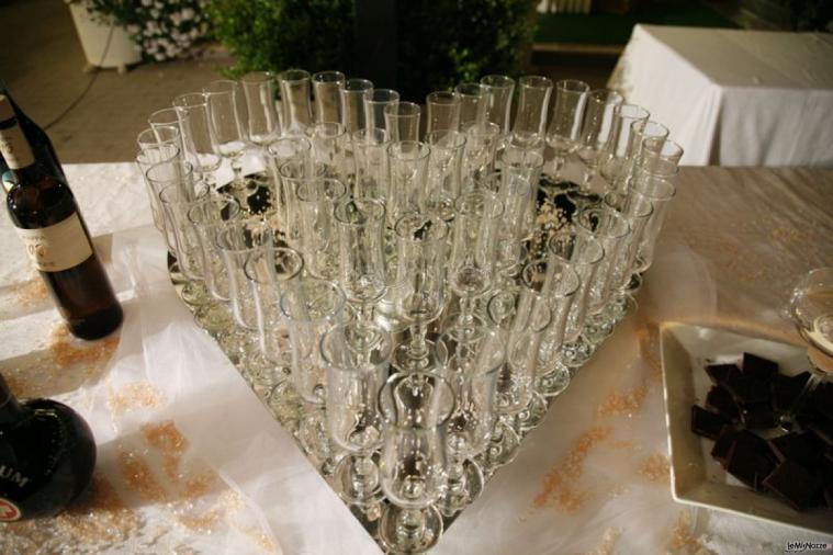 Villa Posillipo - Bicchieri a cuore per il cocktail di benvenuto
