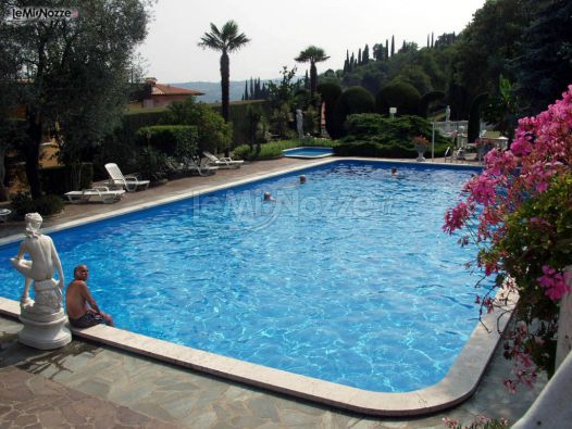 Piscina della villa