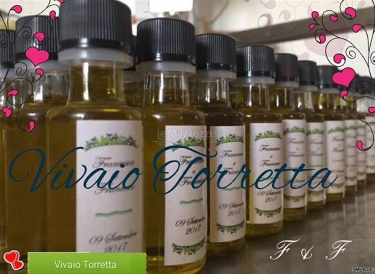 Bottigliette personalizzate di olio Nozze in Puglia