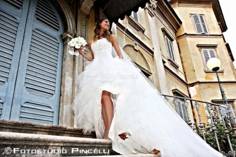 Foto della sposa - Fotostudio Pincelli