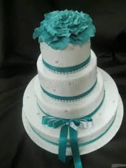 Wedding cake Tiffany - Fantasie di Zucchero
