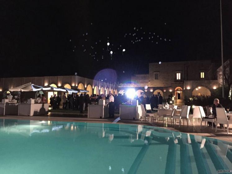 Masseria Traetta Exclusive - La festa di nozze a bordo piscina