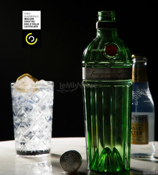 Laltrolato Bar catering & events - Perchè il gin tonic è una cosa seria con la partnership con Tanqueray