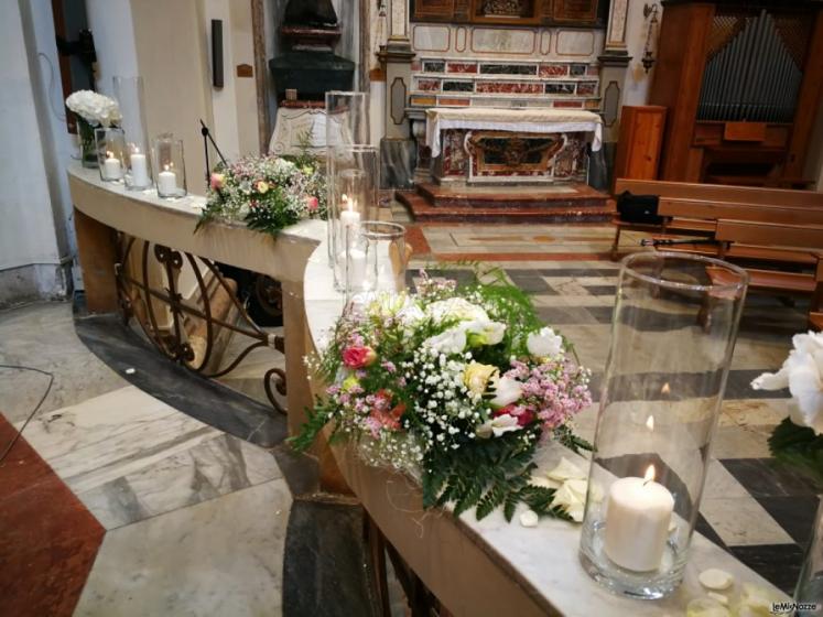 Luisa Mascolino Wedding Planner Sicilia- Gli addobbi floreali in chiesa