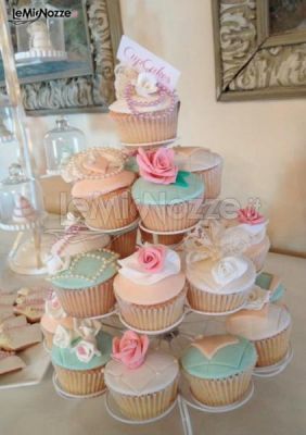 Romantic cupcake