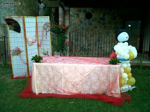 Palloncini e animazione per la festa di matrimonio a Salerno