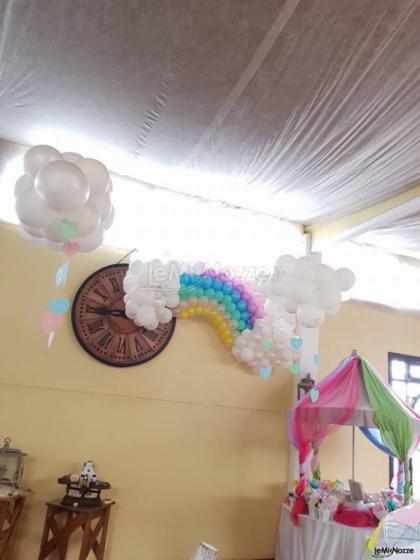 Fiesta Time - Tema nuvole e arcobaleni