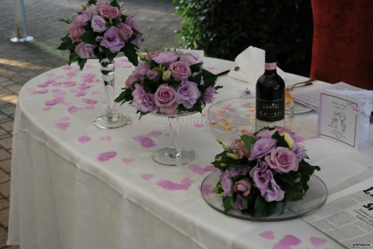 Il tavolo degli sposi - Villa Le Rondini