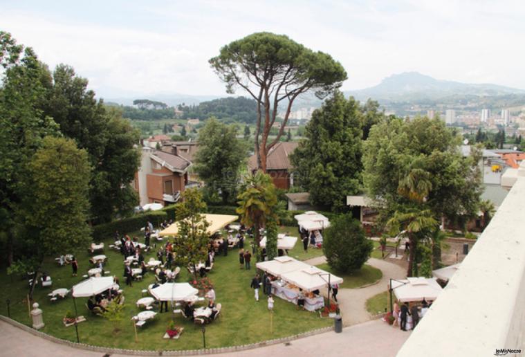 Giardino della location di nozze - Hotel Villa Pigna