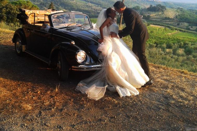 Maggiolino cabrio noleggio - L'auto per il matrimonio