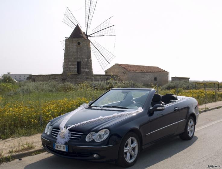 Ferlito Autonoleggio - Mercedes Clk Cabriolet per matrimoni