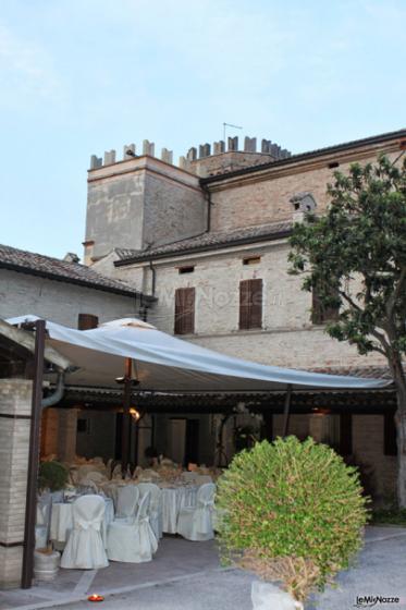 Ricevimento in giardino - Castello Montegiove
