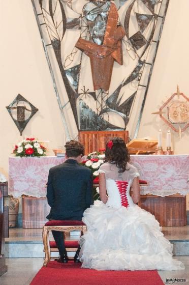 Gli sposi in chiesa