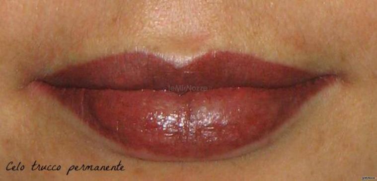 Trucco permanente labbra tecnica "full lip"