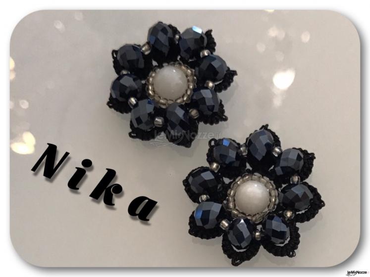 Nika Jewels - Fiore cristalli