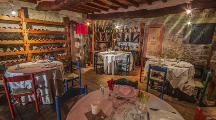 Saletta ristorante all'interno della cantina - Villa Bonadea