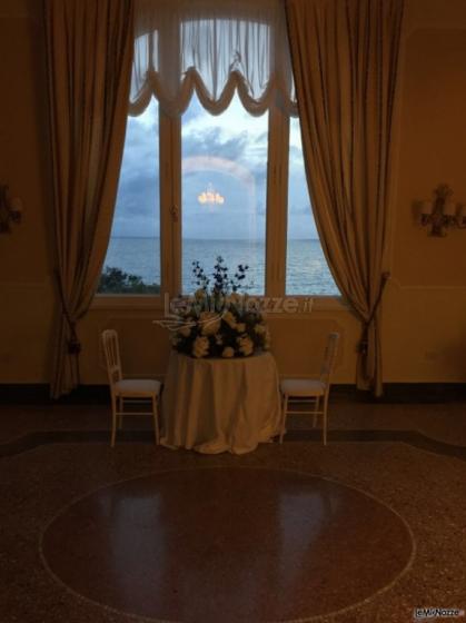 Villa Parisi - La sala Interna per il ricevimento di nozze