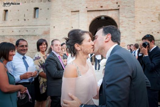 Il bacio degli sposi - Giacomo Attili Fotografo