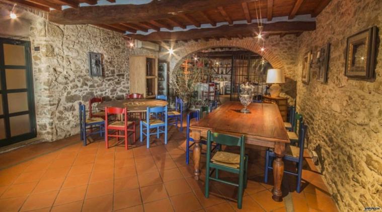 Una sala del ristorante - Villa Bonadea