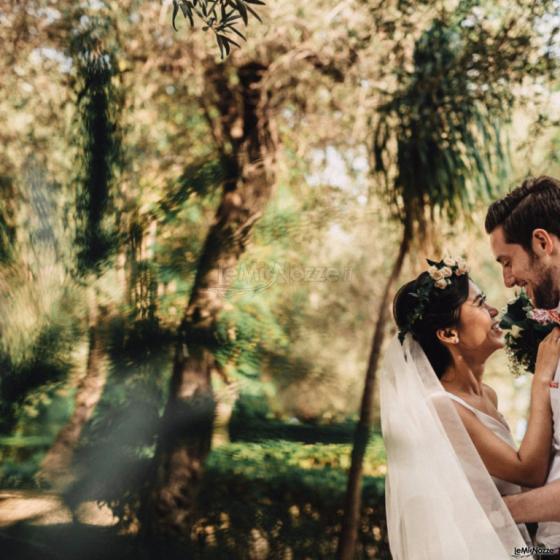 Taormine Wedding Planner - Novelli sposi stranieri nella villa Comunale di Taormina