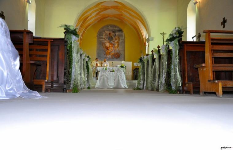 Allestimento chiesa - It's Wedding Time - Wedding Planner a Trieste