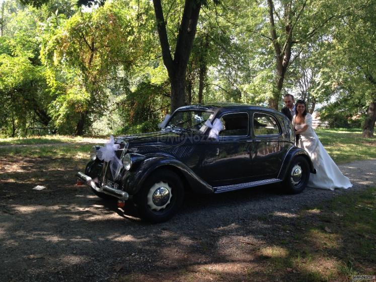 Noleggio auto per matrimoni a Torino - Lancia Aprilia