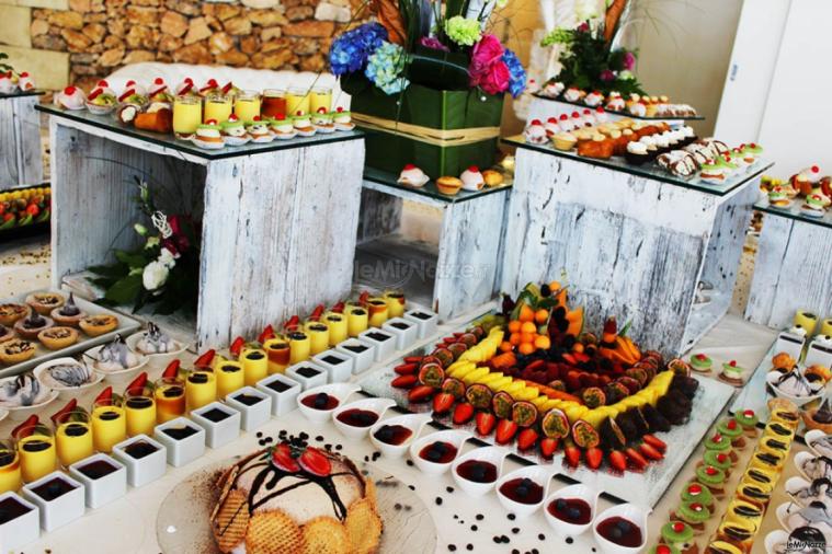 Villa Madama - Il buffet di dolci e frutta