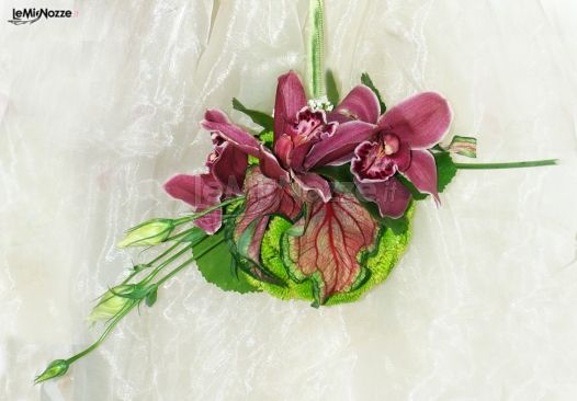 Bouquet pendente sposa
