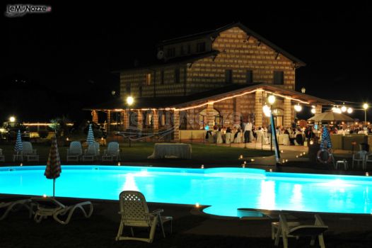 Ricevimento di matrimonio a bordo piscina - Monferrato Resort