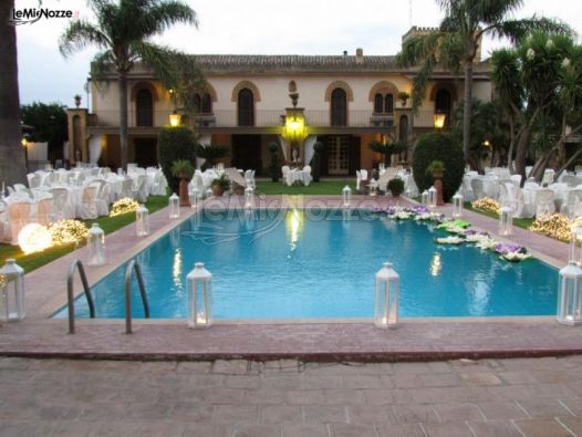Villa Barresa: location con piscina per matrimoni ed eventi a Lentini (Siracusa)