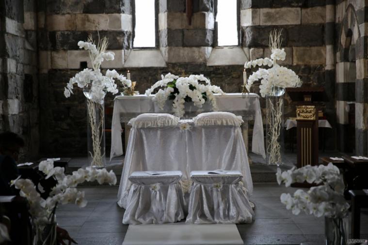 Wedding al mare - Rito religioso nella chiesa di Portovenere